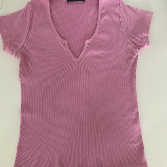 Brandy Melville Tops - Bubblegum pink Ritchie top